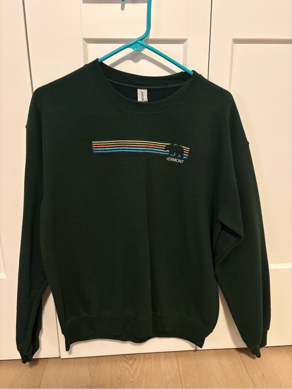 Vermont Dark Green Crewneck Sweatshirt (M)